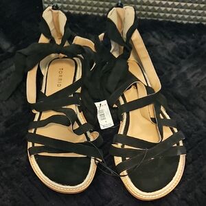 Torrid Black Strappy Women's Sandals